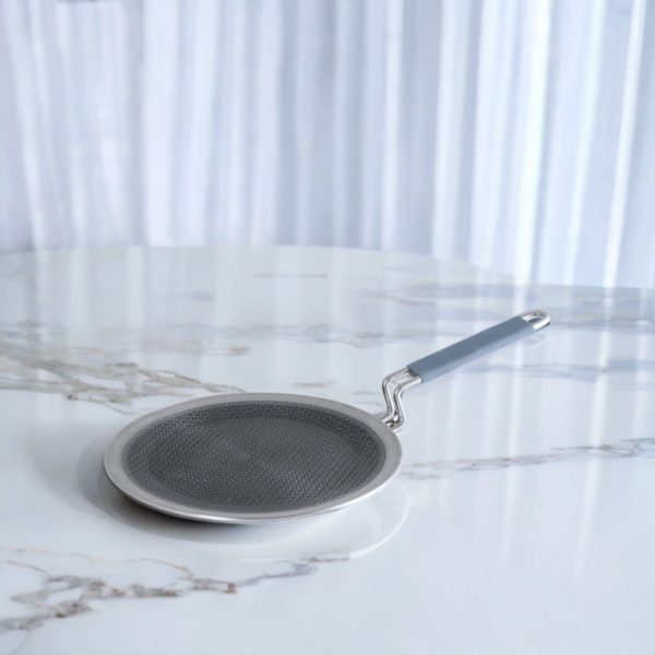 SS Roti Tawa with Mesh Design