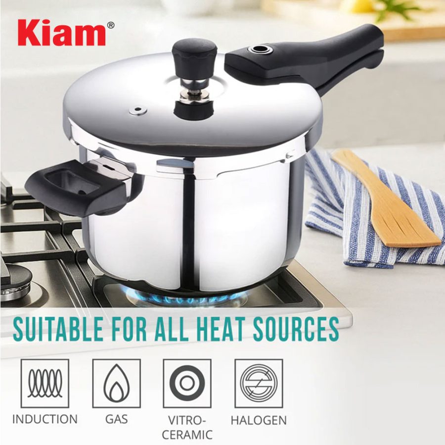 Tri-Ply Outer Lid Pressure Cooker Straight 1.5 L - Image 4