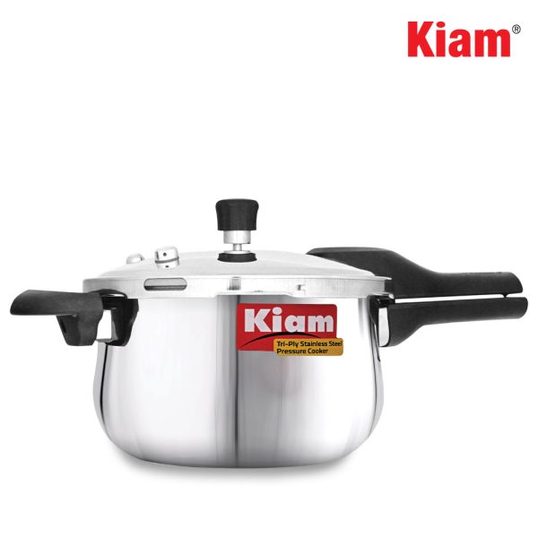 Tri-Ply Outer Lid Pressure Cooker Belly Shape 3.5 L