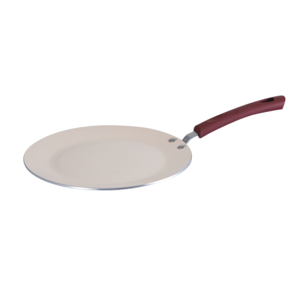 Ceramic Coating Roti Tawa (Maroon Red)