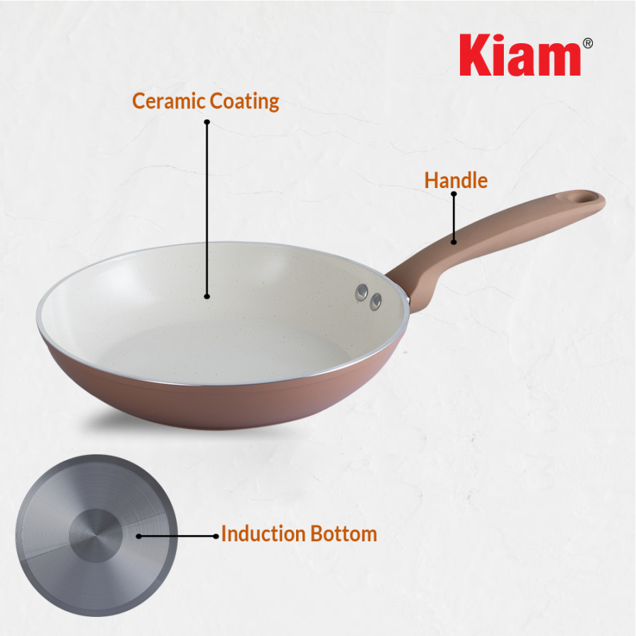 Forged Deep Frypan Brown - Image 3