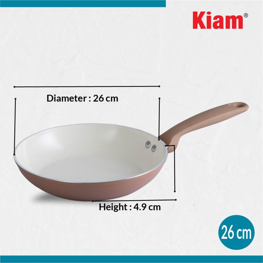 Forged Deep Frypan Brown - Image 4