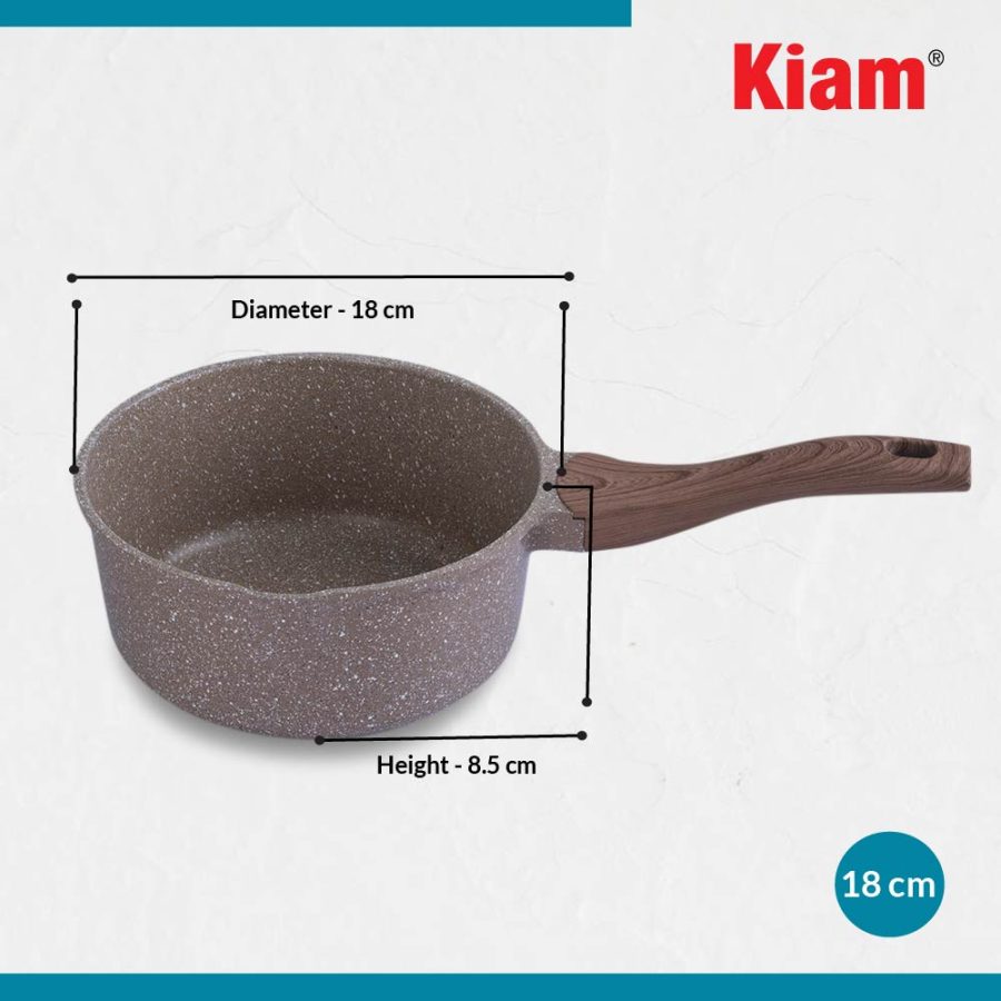 Die Casting Milkpan Light Biscuit - 18 cm - Image 4