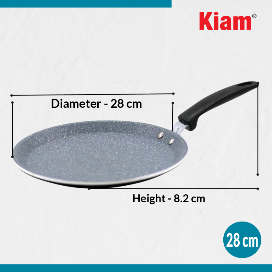 Classic Dosa Tawa Dark Gray - Image 3