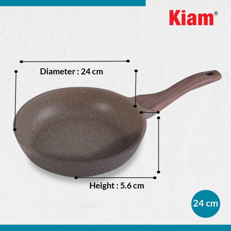 Die Casting Frypan Light Biscuit - 26 cm - Image 4