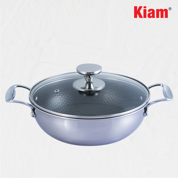 Tri-Ply Karai with Mesh Design