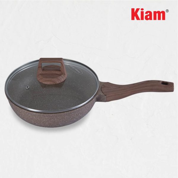 Die Casting Frypan Light Biscuit - 28 cm